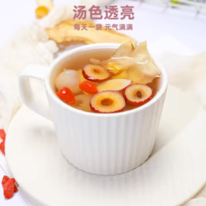 黄芪当归党参枸杞红枣桂圆茶补气养